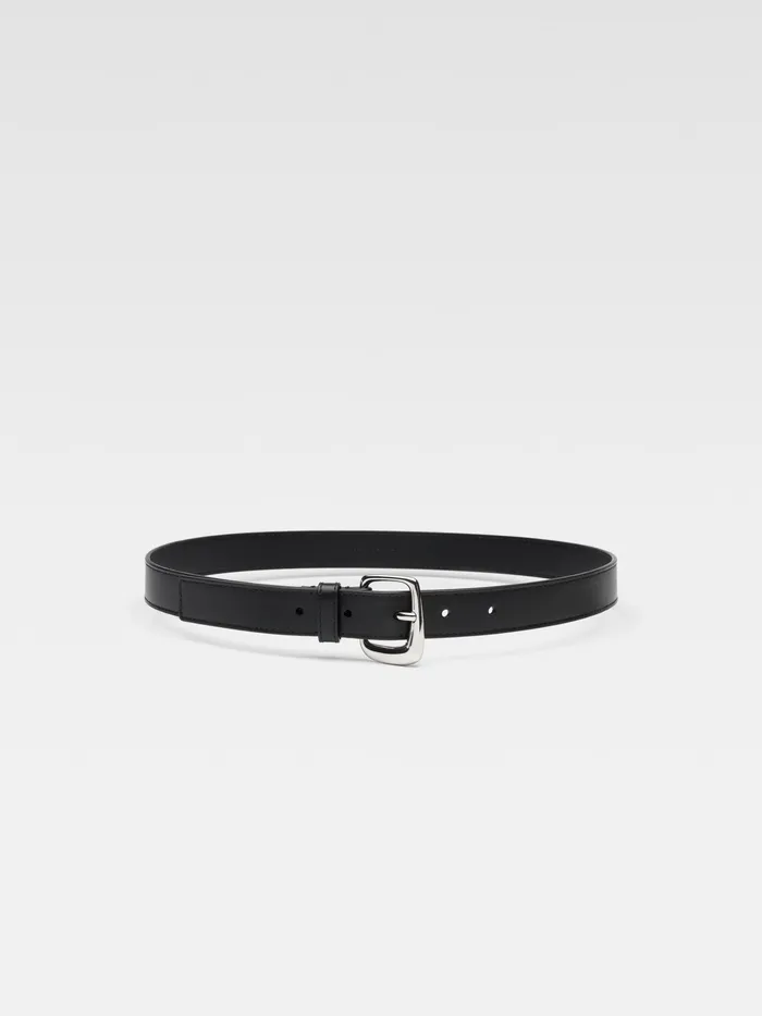 JACQUEMUS Belts J034 Buckle Belt Black 8211 Women