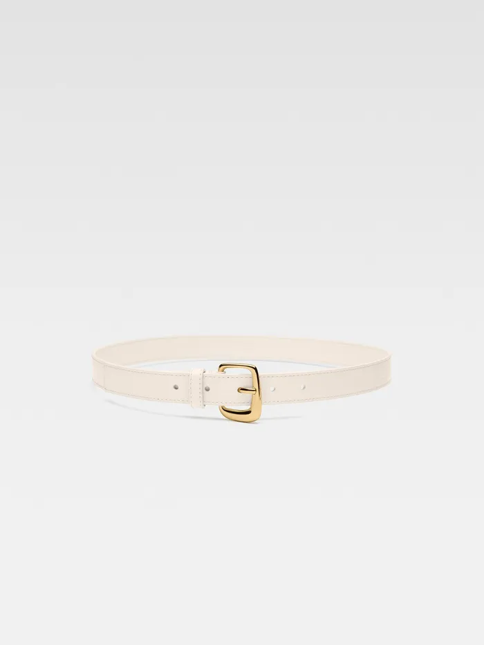 JACQUEMUS Belts J034 Buckle Belt Light Ivory 8211 Women