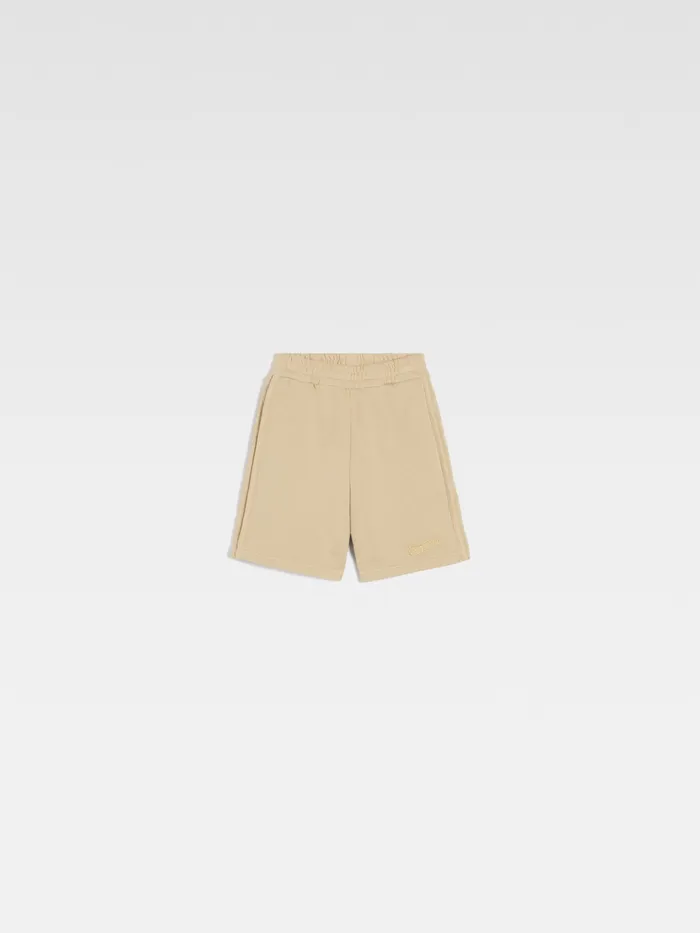 JACQUEMUS Bottoms Fleece Shorts Dark Beige 8211 Kids