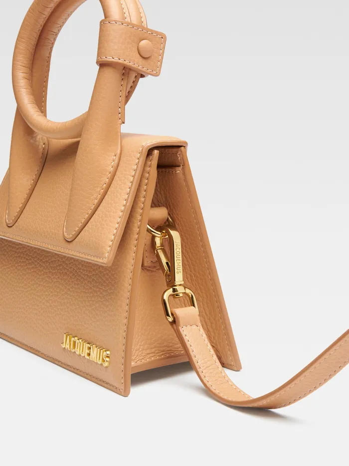 JACQUEMUS Chiquitos Coiled Handbag Camel 8211 Women