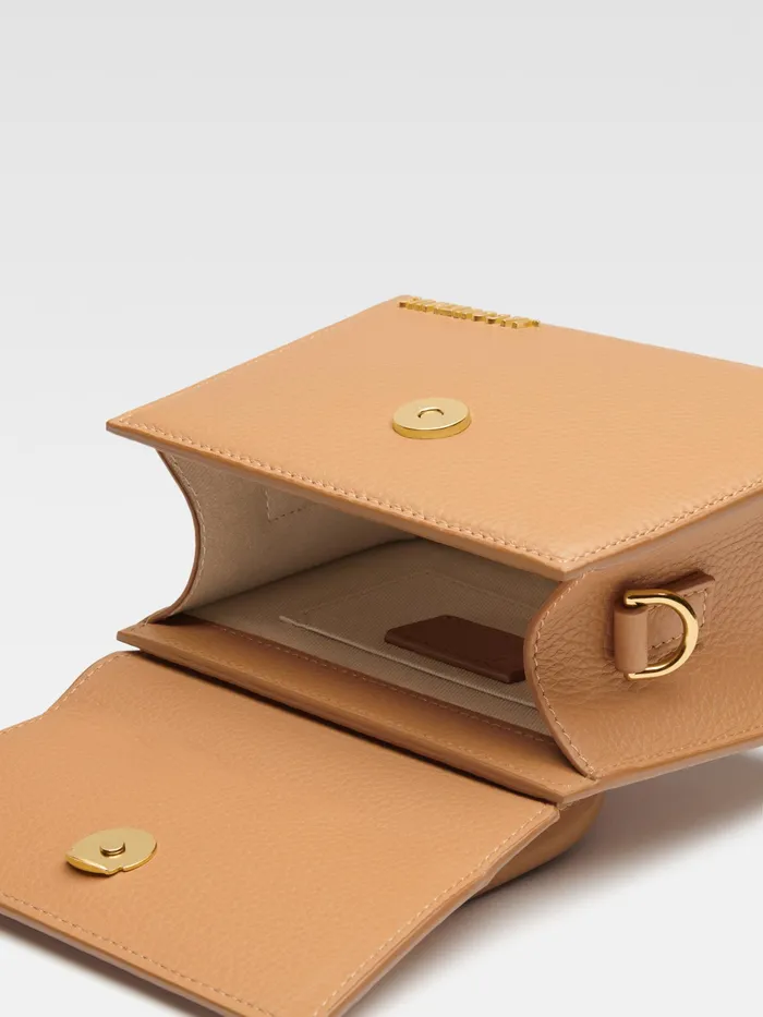 JACQUEMUS Chiquitos Coiled Handbag Camel 8211 Women