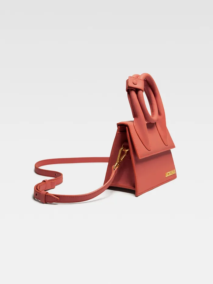 JACQUEMUS Chiquitos Coiled Handbag Dark Red 8211 Women