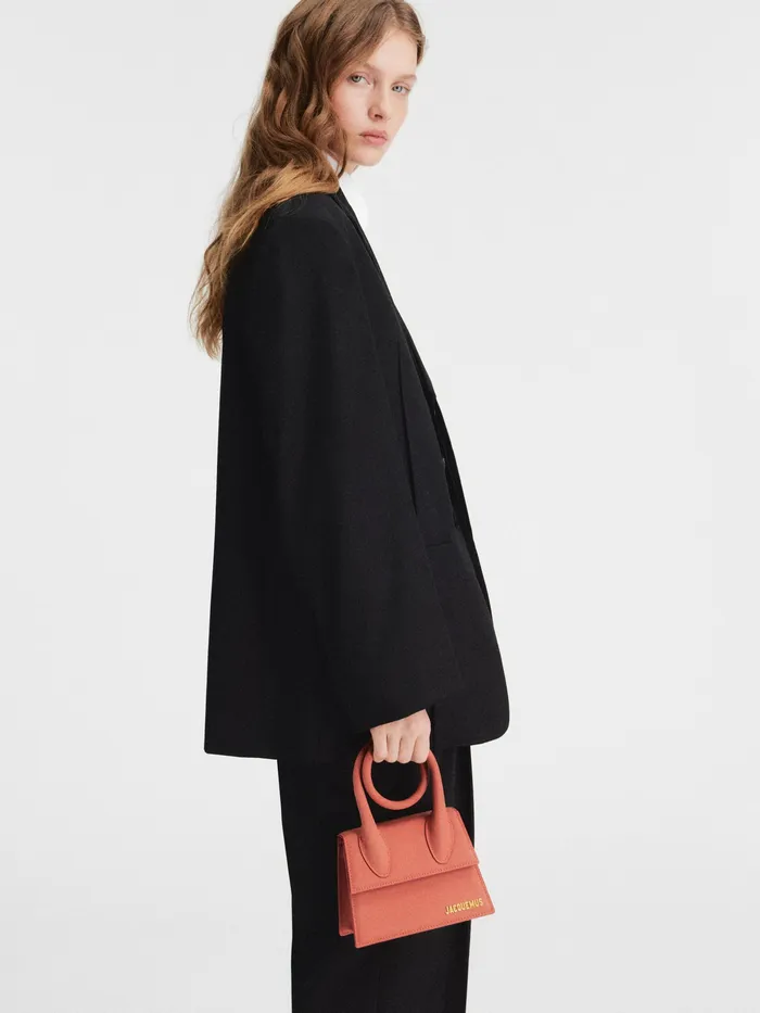 JACQUEMUS Chiquitos Coiled Handbag Dark Red 8211 Women