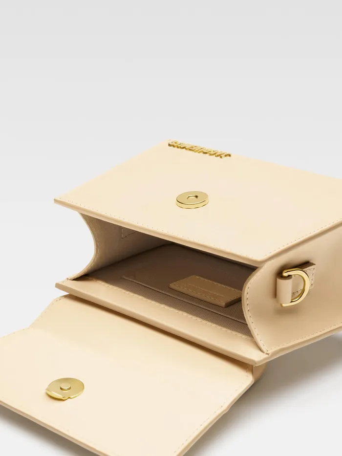 JACQUEMUS Chiquitos Coiled Handbag Ivory 8211 Women