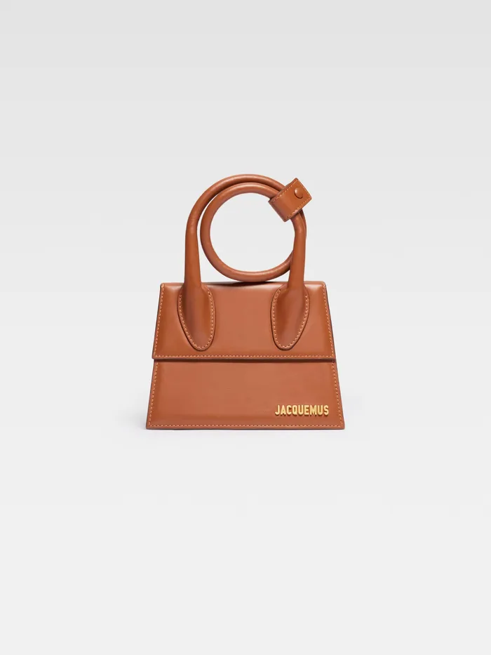 JACQUEMUS Chiquitos Coiled Handbag Light Brown 8211 Women