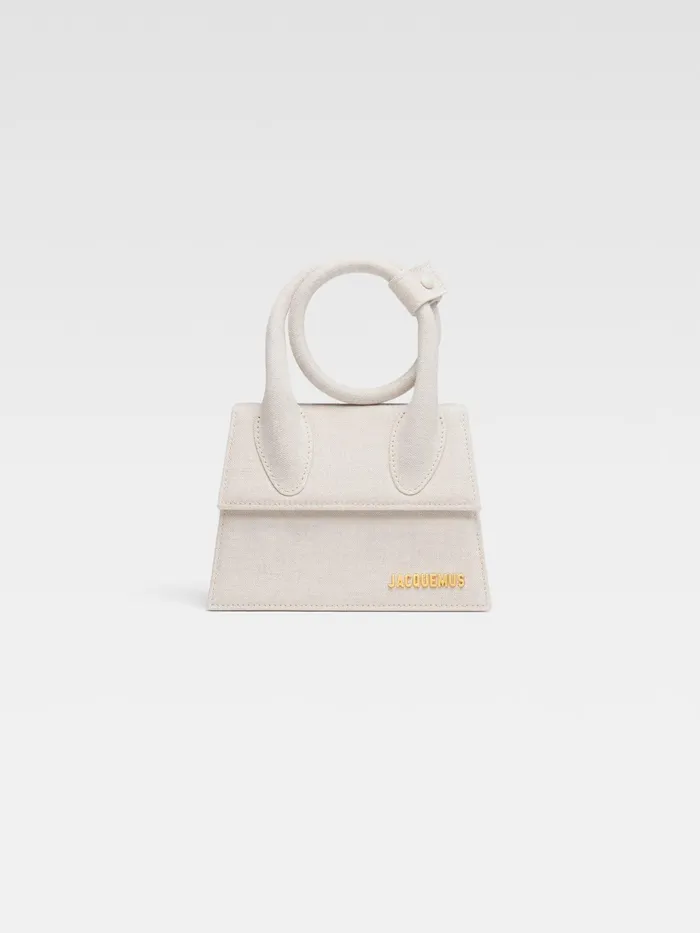 JACQUEMUS Chiquitos Coiled Handbag Light Greige 8211 Women