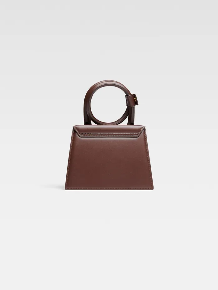JACQUEMUS Chiquitos Coiled Handbag Midnight Brown 8211 Women