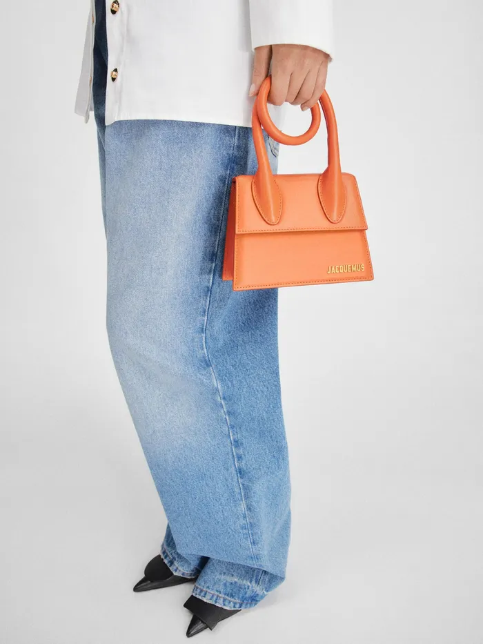 JACQUEMUS Chiquitos Coiled Handbag Orange 8211 Women