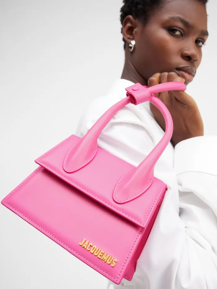 JACQUEMUS Chiquitos Coiled Handbag Pink 8211 Women