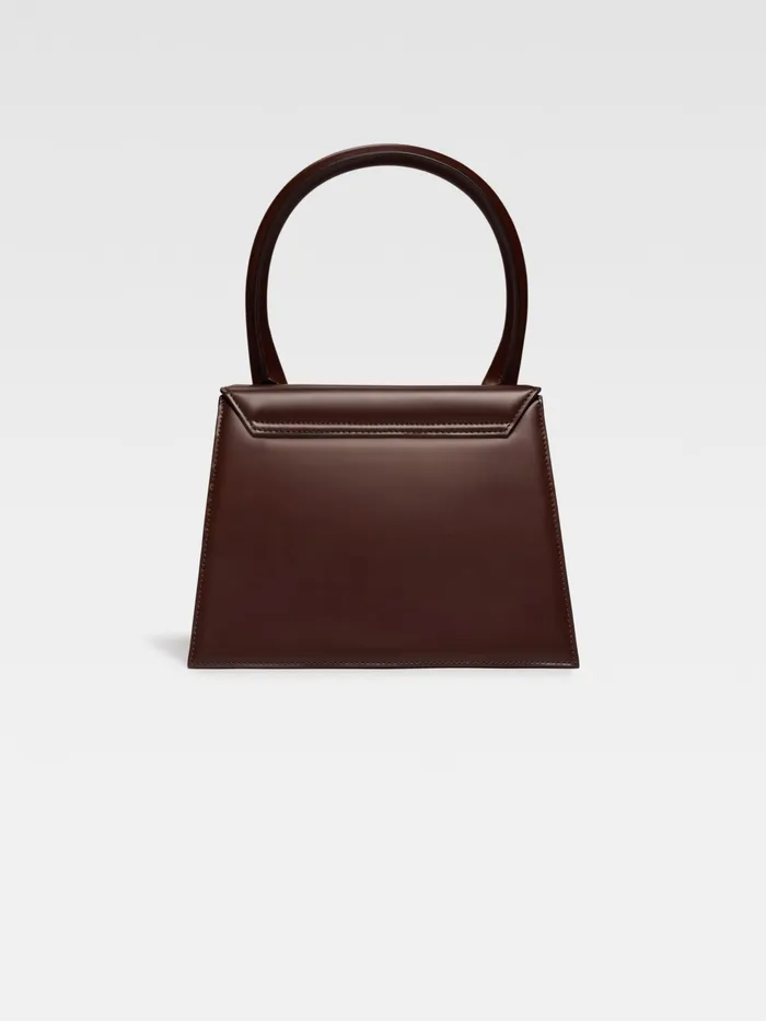 JACQUEMUS Chiquitos Large Signature Handbag Brown 8211 Women