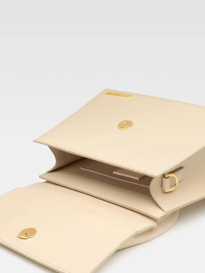 JACQUEMUS Chiquitos Large Signature Handbag Ivory 8211 Women