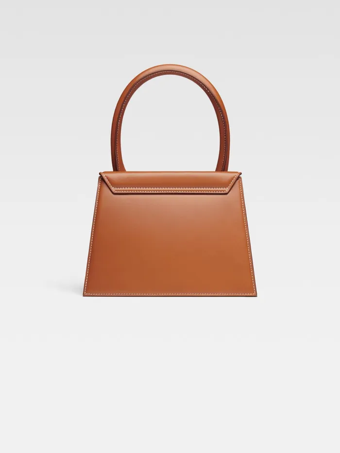 JACQUEMUS Chiquitos Large Signature Handbag Light Brown 8211 Women