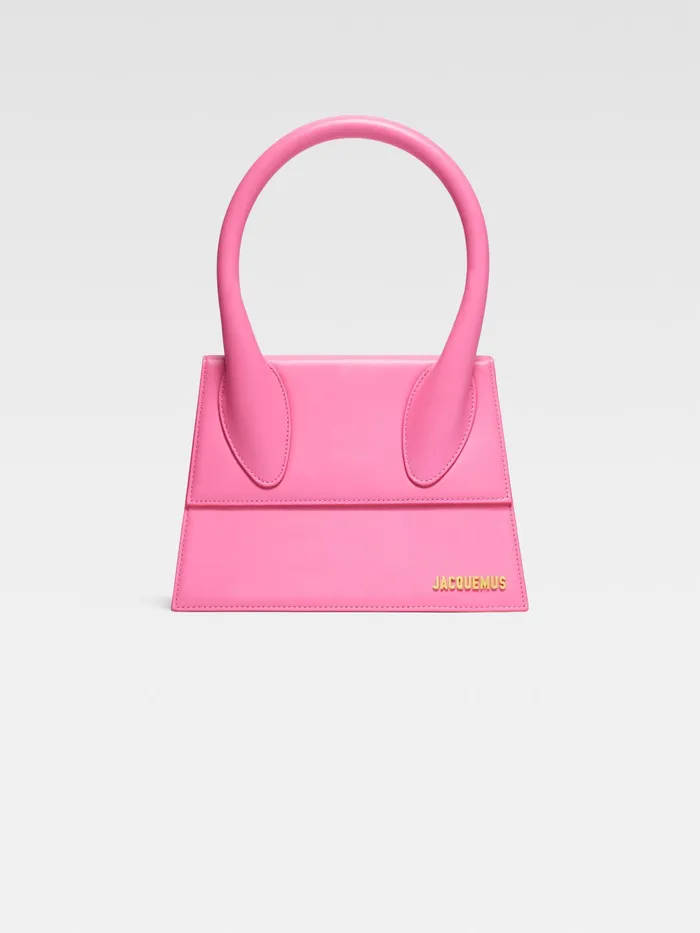 JACQUEMUS Chiquitos Large Signature Handbag Pink 8211 Women