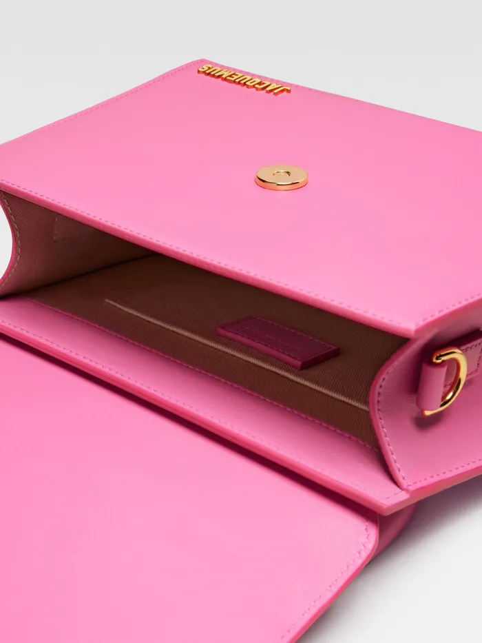 JACQUEMUS Chiquitos Large Signature Handbag Pink 8211 Women