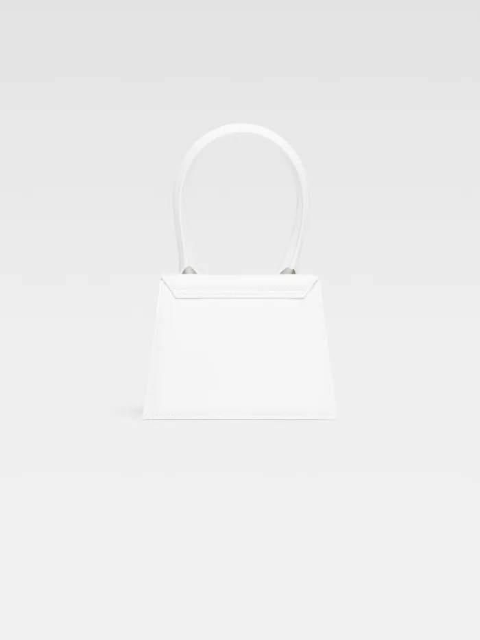 JACQUEMUS Chiquitos Leather Handbag White 8211 Women