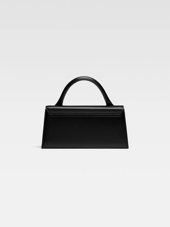 JACQUEMUS Chiquitos Long Leather Handbag Black 8211 Women
