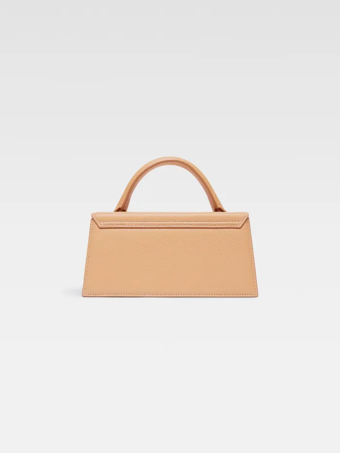 JACQUEMUS Chiquitos Long Leather Handbag Camel 8211 Women