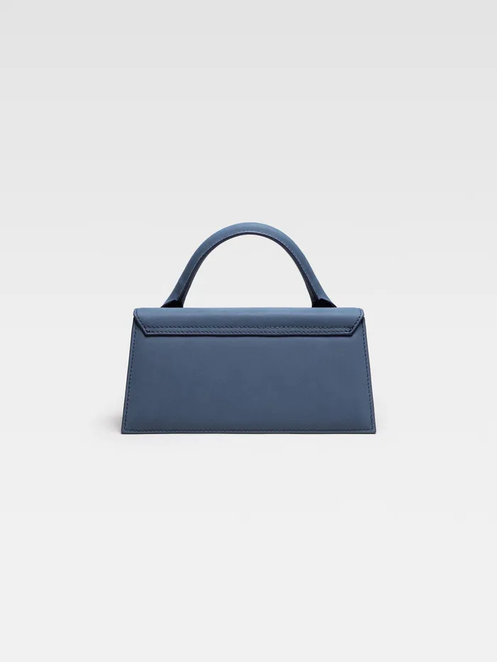 JACQUEMUS Chiquitos Long Leather Handbag Dark Navy 8211 Women