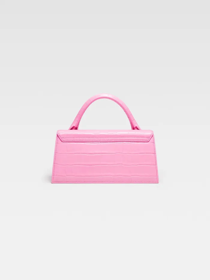 JACQUEMUS Chiquitos Long Leather Handbag Pink 8211 Women