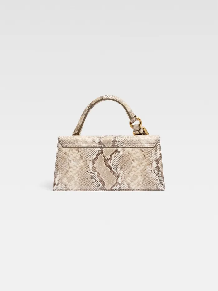 JACQUEMUS Chiquitos Long Signature Buckled Handbag Beige 8211 Women