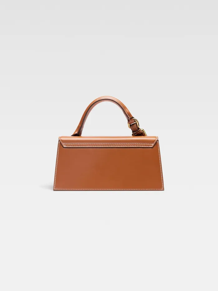 JACQUEMUS Chiquitos Long Signature Buckled Handbag Light Brown 8211 Women