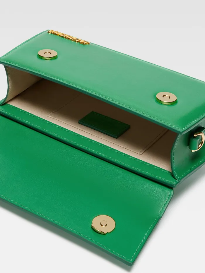 JACQUEMUS Chiquitos Long Signature Handbag Green 8211 Women