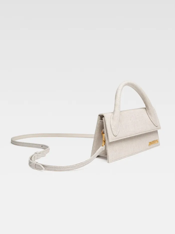JACQUEMUS Chiquitos Long Signature Handbag Light Greige 8211 Women