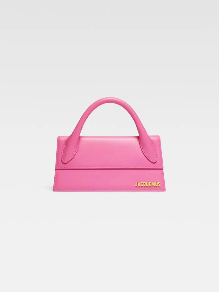 JACQUEMUS Chiquitos Long Signature Handbag Pink 8211 Women