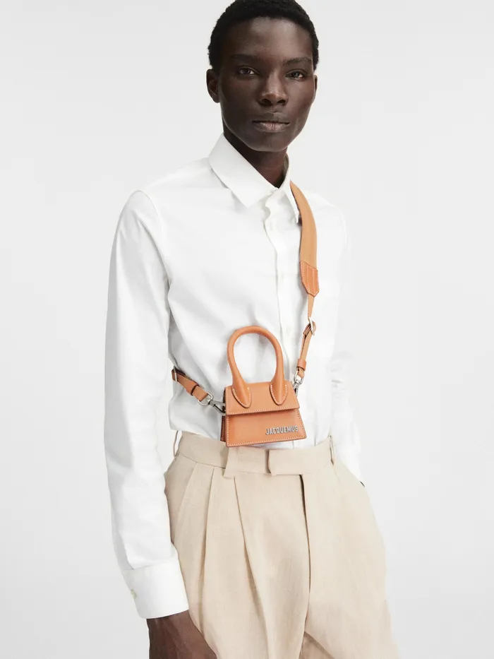 JACQUEMUS Chiquitos Mini Handbag Light Brown 8211 Women