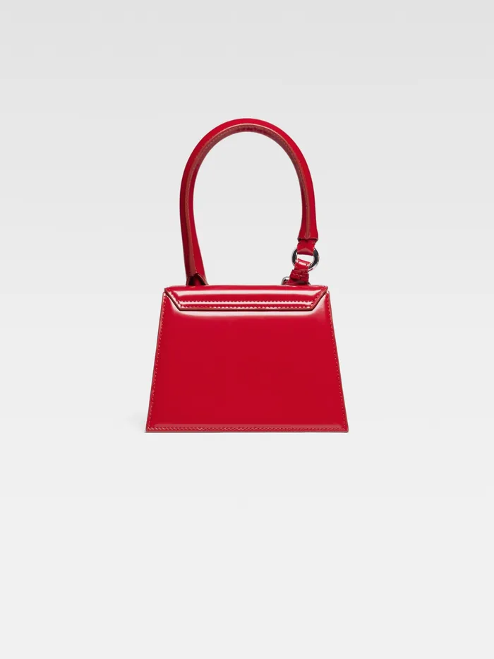 JACQUEMUS Chiquitos Signature Buckled Handbag Red 8211 Women