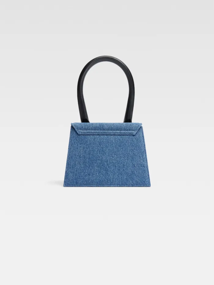 JACQUEMUS Chiquitos Signature Denim Handbag Blue 8211 Women