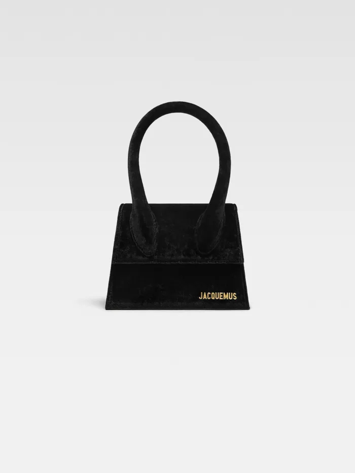 JACQUEMUS Chiquitos Signature Handbag Black 8211 Women