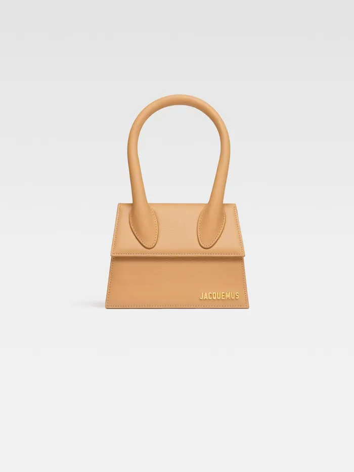 JACQUEMUS Chiquitos Signature Handbag Camel 8211 Women