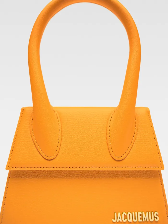 JACQUEMUS Chiquitos Signature Handbag Dark Orange 8211 Women