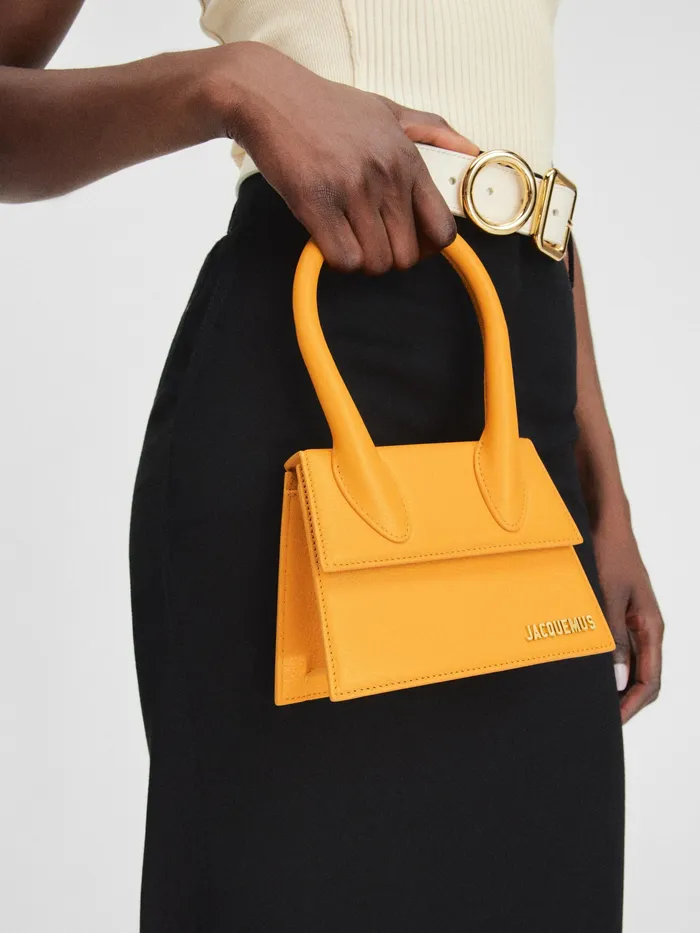 JACQUEMUS Chiquitos Signature Handbag Dark Orange 8211 Women