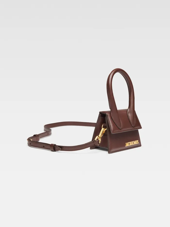 JACQUEMUS Chiquitos Signature Mini Handbag Midnight Brown 8211 Women