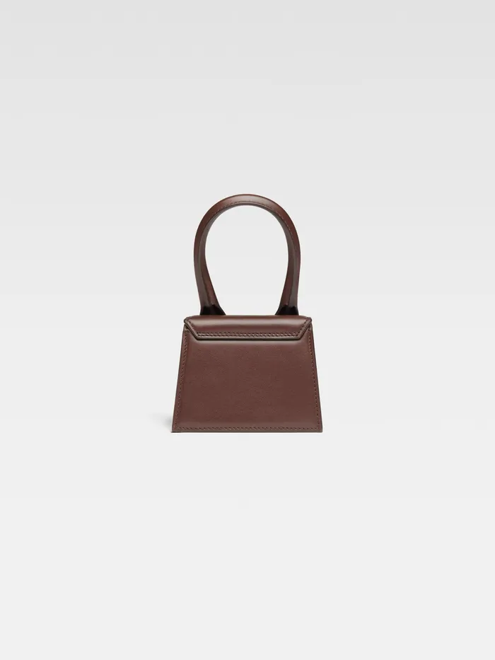 JACQUEMUS Chiquitos Signature Mini Handbag Midnight Brown 8211 Women