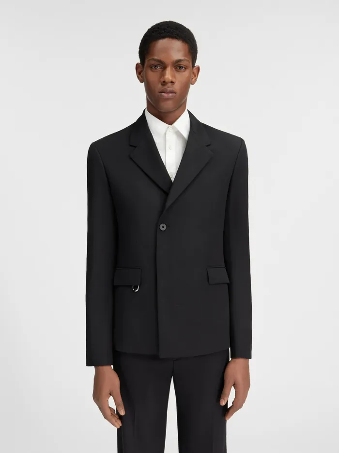 JACQUEMUS Coats and Jackets DoubleBreasted Blazer Black 8211 Men