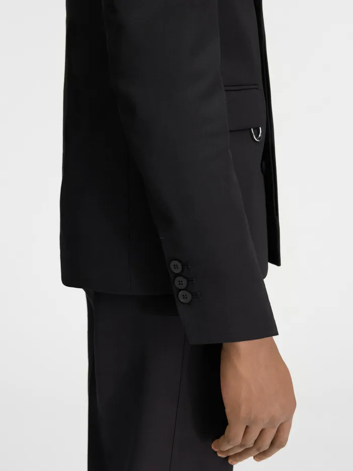 JACQUEMUS Coats and Jackets DoubleBreasted Blazer Black 8211 Men