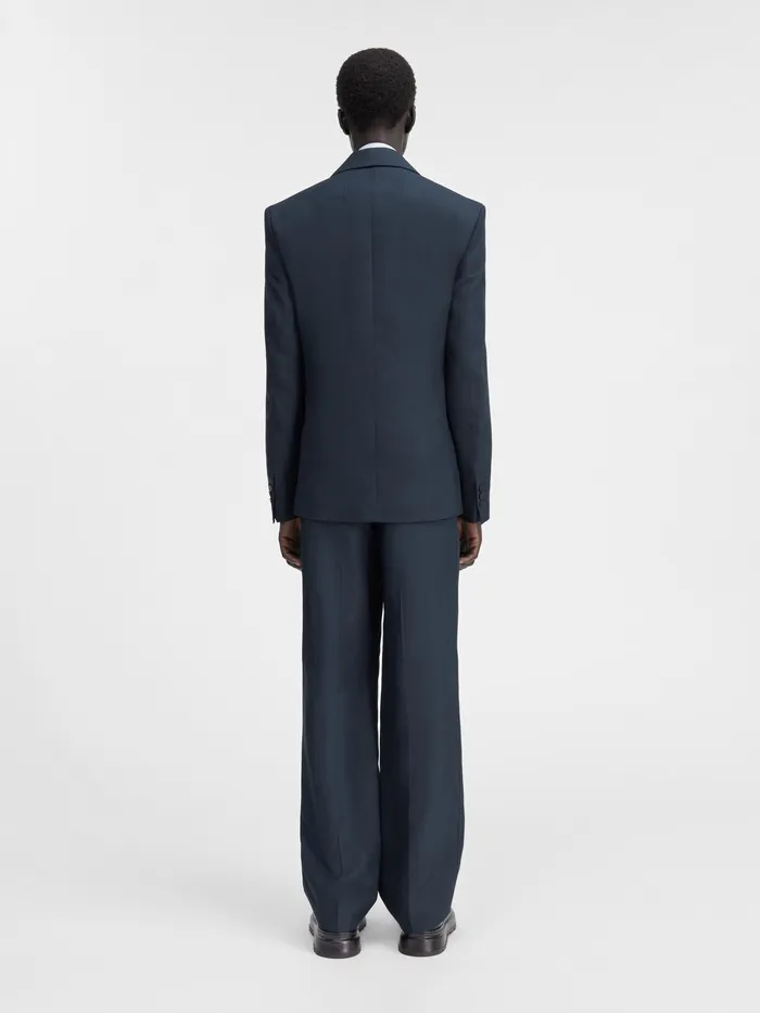 JACQUEMUS Coats and Jackets DoubleBreasted Blazer Dark Navy 8211 Men