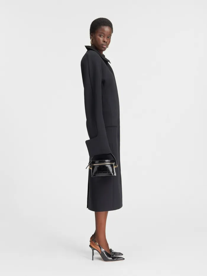 JACQUEMUS Coats and Jackets Fitted Coat Black 8211 Women