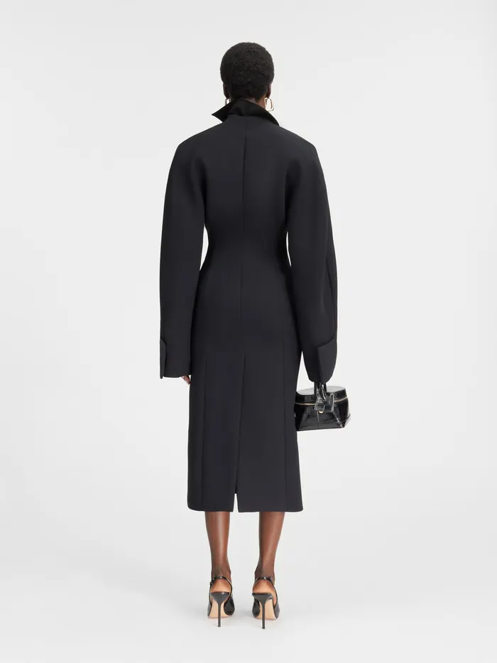 JACQUEMUS Coats and Jackets Fitted Coat Black 8211 Women