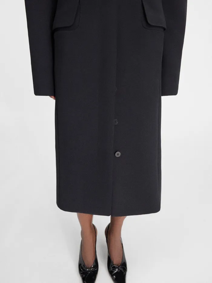 JACQUEMUS Coats and Jackets Fitted Coat Black 8211 Women