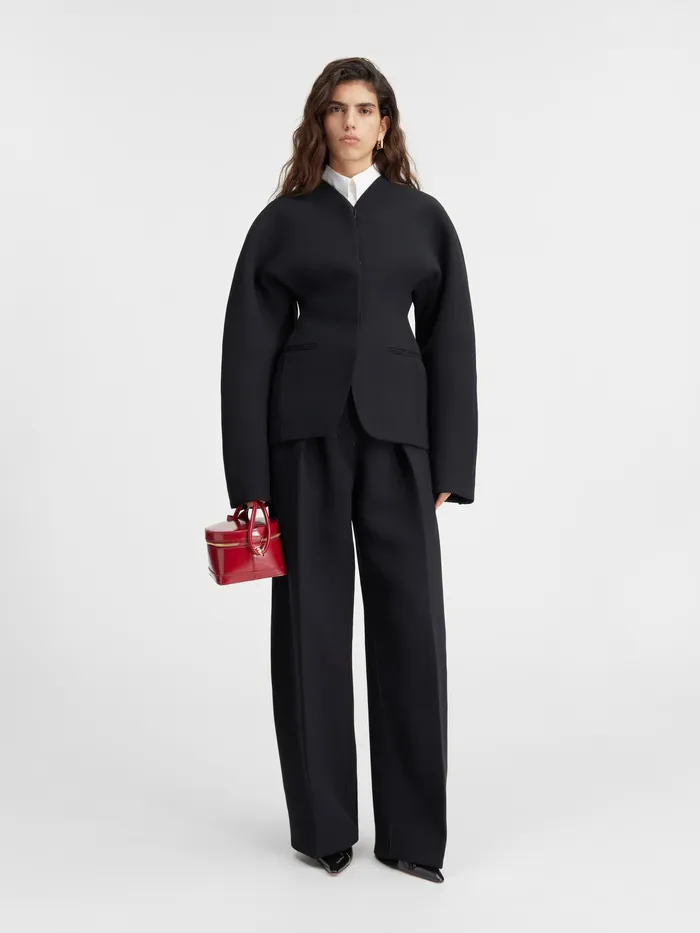 JACQUEMUS Coats and Jackets Fitted Jacket Black 8211 Women