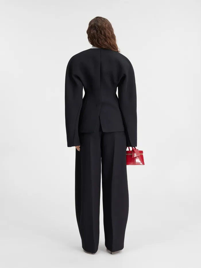 JACQUEMUS Coats and Jackets Fitted Jacket Black 8211 Women