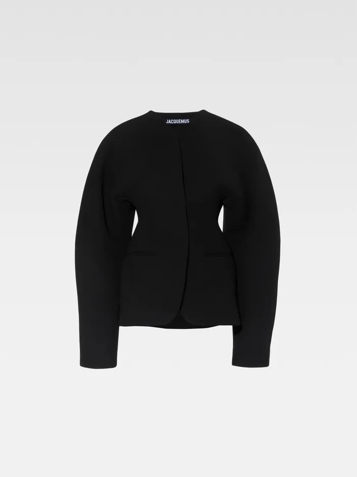 JACQUEMUS Coats and Jackets Fitted Jacket Black 8211 Women
