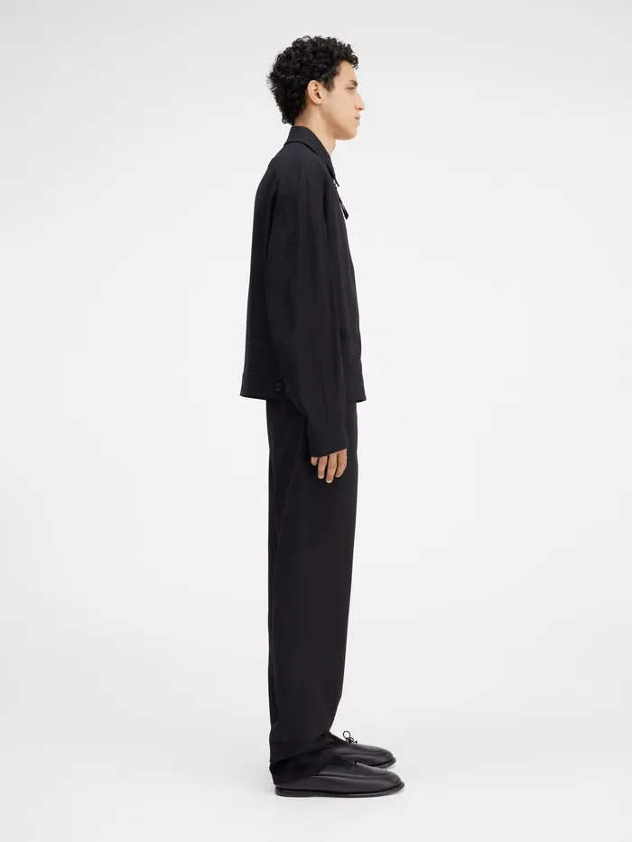 JACQUEMUS Coats and Jackets Grosgrain Bomber Black 8211 Men