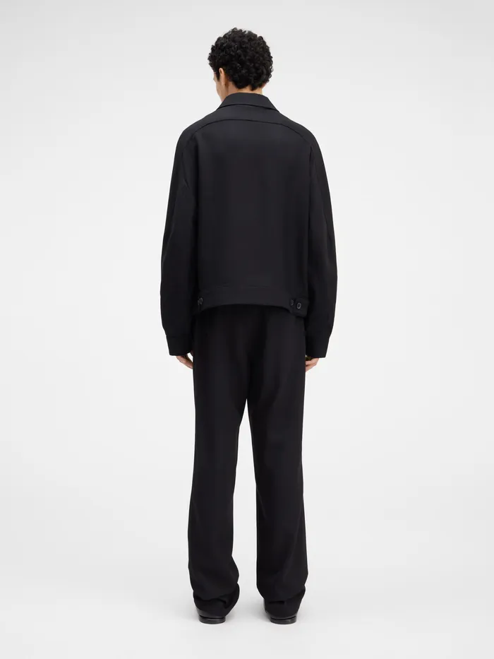 JACQUEMUS Coats and Jackets Grosgrain Bomber Black 8211 Men