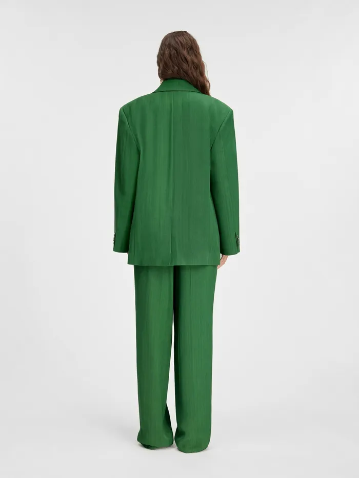 JACQUEMUS Coats and Jackets Oversized Blazer Dark Green 8211 Women