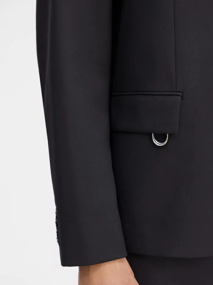 JACQUEMUS Coats and Jackets Square Blazer Black 8211 Men